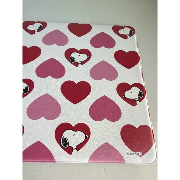 Peanuts Snoopy Valentine Hearts Anti Fatigue Kitchen Mat 18 X 30” Pink Red NEW - Picture 9 of 12